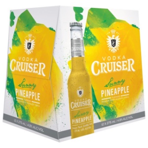 Picture of Cruiser 4.8% Vodka Pineapple 12pack Bottles 275ml