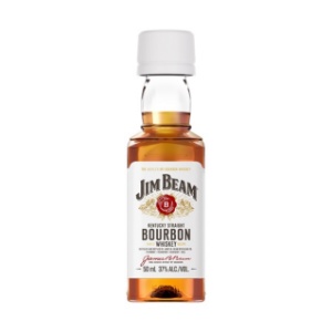 Picture of Jim Beam White Label Bourbon Miniature 50ml