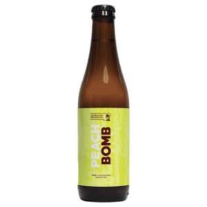 Picture of Hawke's Bay Brewing Co Peach Bomb 4% 330ml Single Bottle
