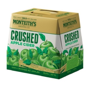 Picture of Monteiths Apple Cider 12pk Bottles 330ml