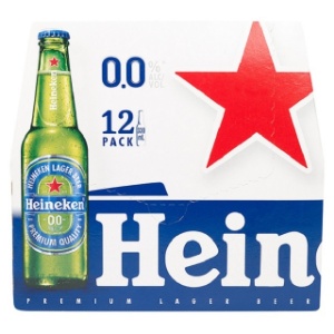 Picture of Heineken 0.0% Lager 12pack Bottles 330ml