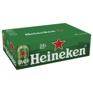 Picture of Heineken Lager 24pk Cans 330ml