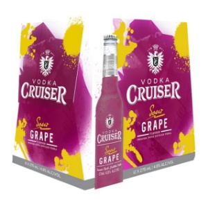 Picture of Cruiser 4.8% Vodka Sour Grape 12pack Bottles 275ml