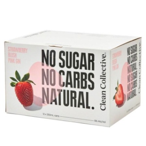Picture of Clean Collective Pink Gin 12pack Cans 250ml