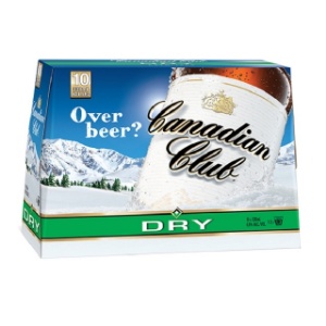 Picture of Canadian Club n Dry 10pk Bottles 330ml