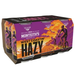 Picture of Monteiths West Coast Hazy 6pack Cans 330ml
