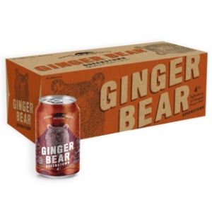 Picture of Crimson Badger Ginger Beer 10pack Cans 330ml