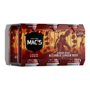 Picture of Mac's Ginger Giant 6pack Cans 330ml