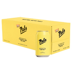 Picture of Pals Yellow One 10pack Cans 330ml