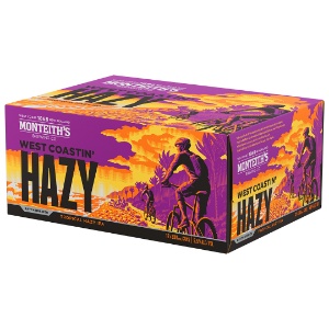 Picture of Monteiths West Coast Hazy 12pack Cans 330ml