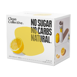 Picture of Clean Collective Gin & Tonic Lemon 6pack Cans 250ml