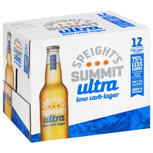 Picture of Speights Summit Ultra Low Carb Lager 12pack Bottles 330ml