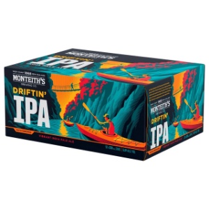 Picture of Monteiths Driftin IPA 12pack Cans 330ml