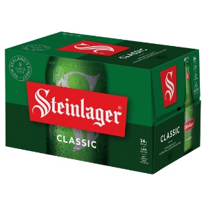 Picture of Steinlager Classic Lager 24pack Bottles 330ml