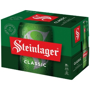 Picture of Steinlager Classic Lager 15pack Bottles 330ml
