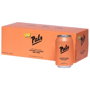 Picture of Pals Orange One 10pack Cans 330ml