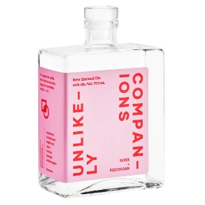 Picture of Unlikely Companions Gin Rose & Szechuan 700ml